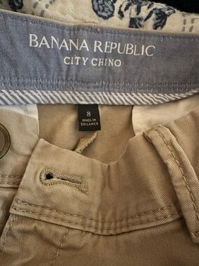 Banana Republic City Chino Pants - Light Khaki